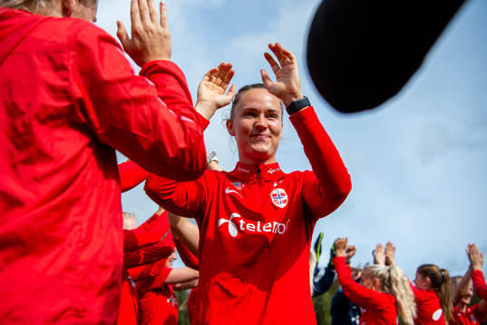 Caroline Graham Hansen of the Norwegian women’s national