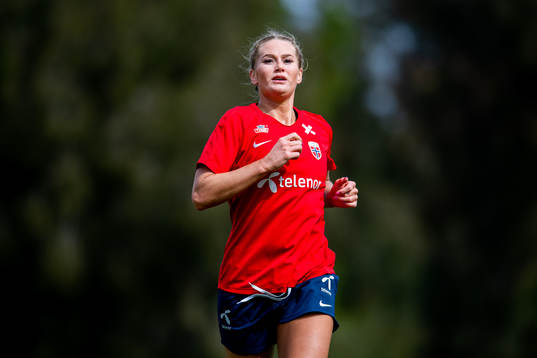Lisa-Marie Karlseng Utland of the Norwegian women’s