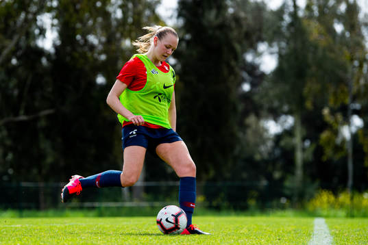 Frida Leonhardsen Maanum of the Norwegian women’s
