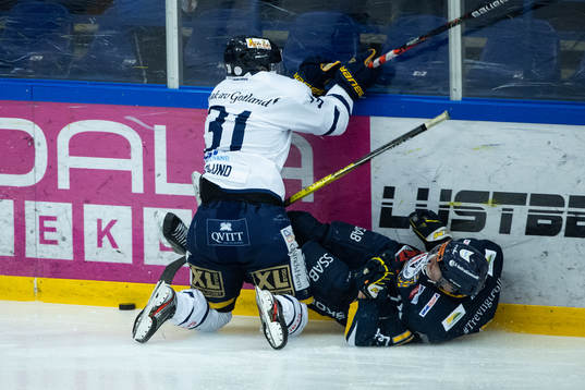 Visby/Romas Mikael Hedlund och Borlänges Mikael Hansson