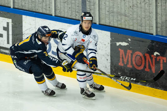 Borlänges Ludvig Östman och Visby/Romas Martin Lindberg