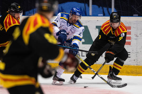 Leksands Marek Hrivik och Brynäs Niclas Andersén