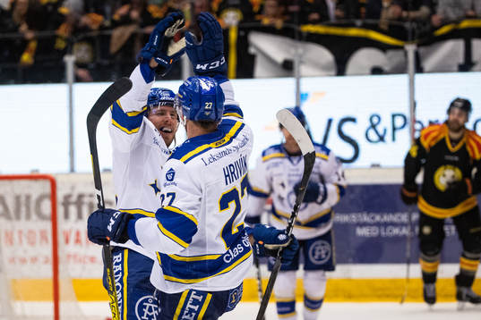 Leksands Matt Carey  jublar