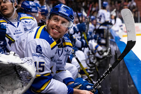 Leksands Matt Carey  glad