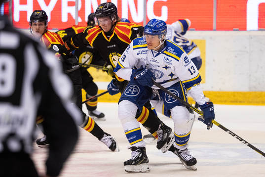 Leksands Jon Knuts och Brynäs Lukas Zetterberg