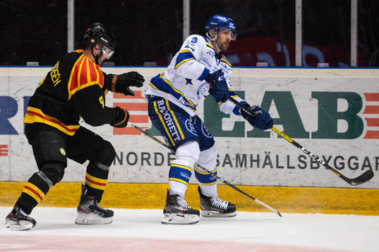 Brynäs Niclas Andersén och Leksands Marek Hrivik