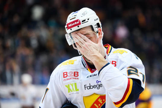 Djurgårdens Patrik Berglund deppar