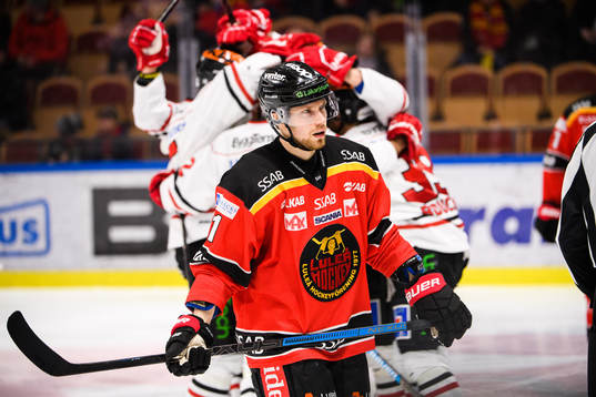 Luleås Petter Emanuelsson deppar