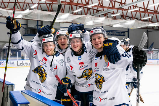Bläddra bland fler bilder av Ishockey, Playoff till Hockeyallsvenskan, Borlänge - Visby/Roma