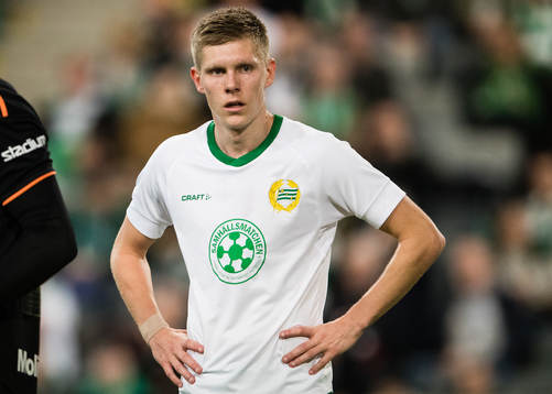 Hammarbys Aron Johannsson deppar