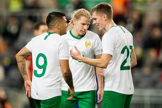 Hammarbys Paulinho, Gustav Ludwigson och Aron Johannsson