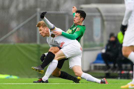 Brommapojkarnas Gustav Sandberg Magnusson och Varbergs
