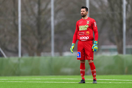 Varbergs målvakt Stojan Lukic