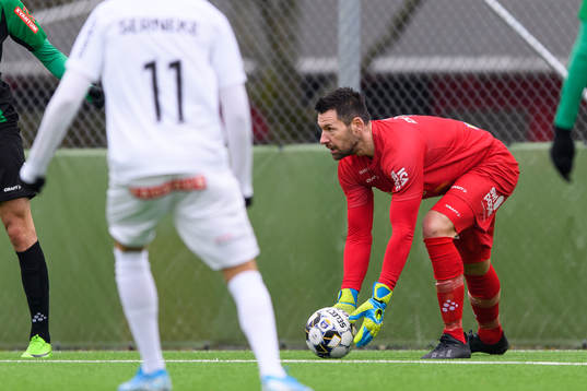 Varbergs målvakt Stojan Lukic