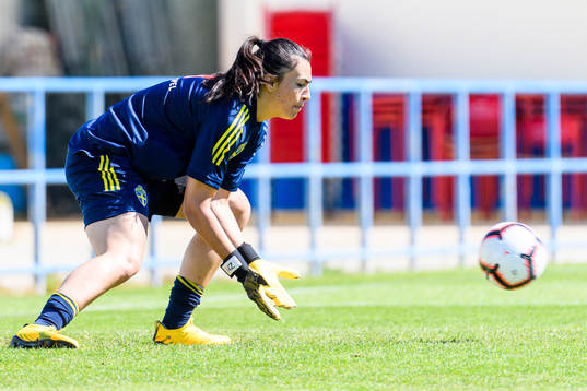 Goalkeeper Zecira Musovic