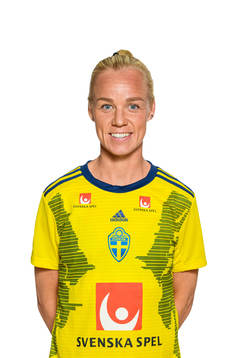 Caroline Seger poses for a portrait