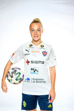 Hanna Bennison of FC Rosengård poses for a portrait