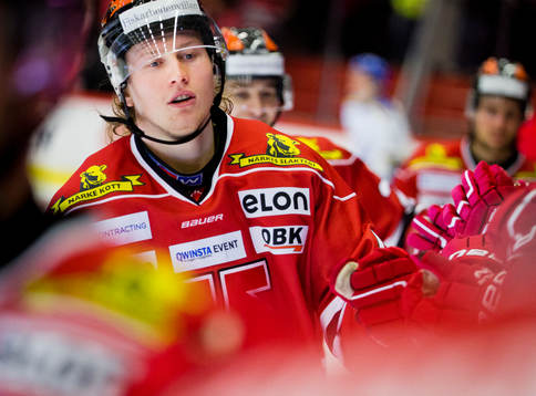 Örebros Robin Salo jublar vid 3-0