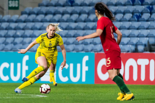 Stina Blackstenius of Sweden
