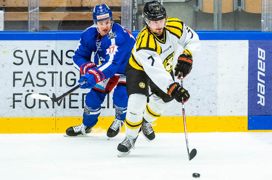 Oskarshamns Jonas Engström och Brynäs Marcus Björk