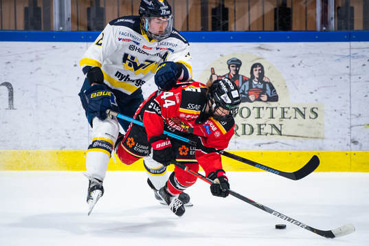 s Rosa Lindstedt och Luleås Nicoline Jensen