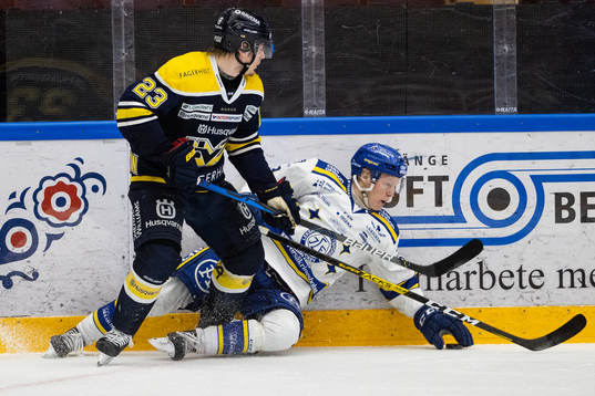 s Lias Andersson och Leksands Emil Heineman