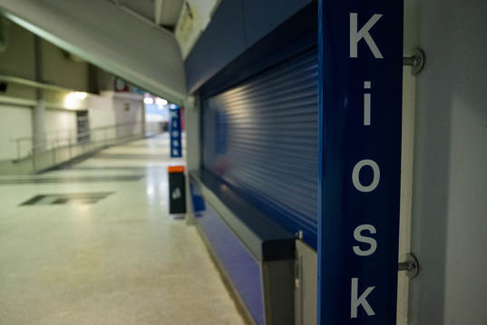 Scandinavium interiört innan ishockeymatchen i SHL mellan
