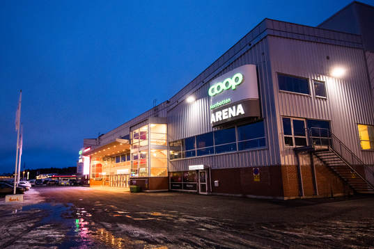 Coop Norrbotten Arena exteriör