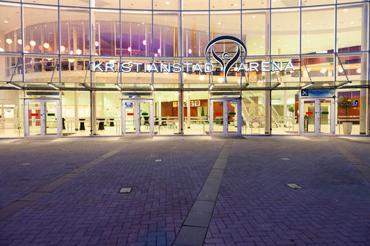 Kristianstads Arena tomma ingångar