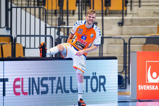 Kristianstads Anton Halén har ont
