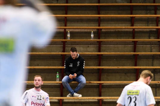 Varbergs Tobias Bengtsson på läktaren