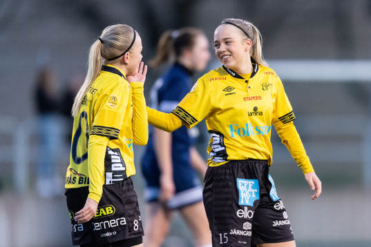 Elfsborgs Evelina Brink och Mathilda Ståhlbom Karlsson