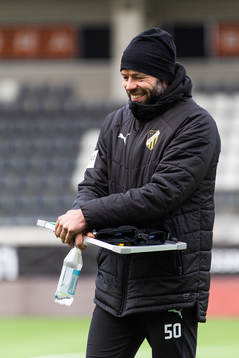 Häckens tränare Andreas Alm