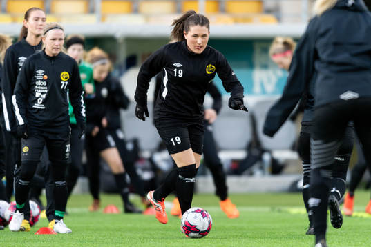 Bläddra bland fler bilder av Fotboll, Dam, Elfsborg, Träning