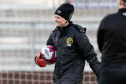 Målvaktstränare Sandra Bjurteg