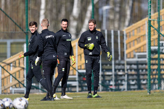 Varbergs målvakter August Strömberg, Albin Svensson,