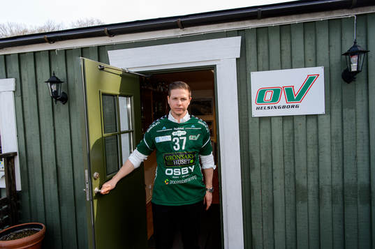 OV Helsingborgs nya tränare Toni Johansson