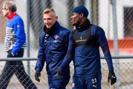 Jakob Voelkerling Persson och Noel Mbo
