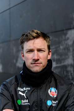 Assisterande tränare Rickard Engström