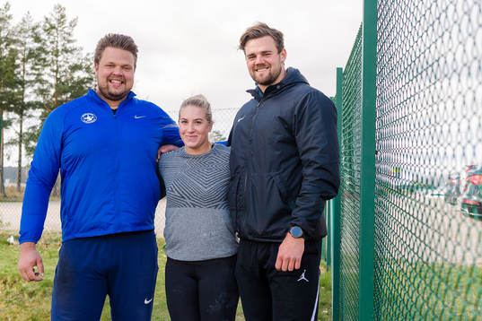 Daniel Ståhl, Spårvägens FK, Fanny Roos, Athletics