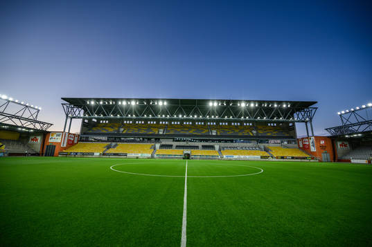 Borås arenas nya LED belysning