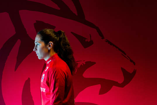 Ingrid Moe Wold of the Norwegian national football team