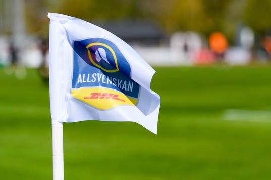 Hörnflagga med allsvenskan