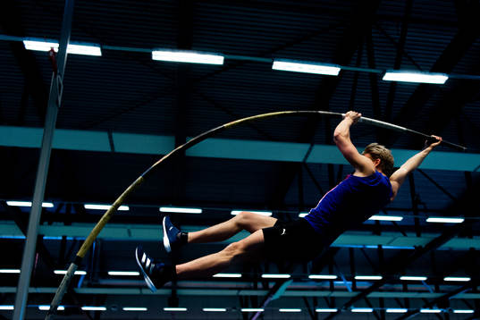 Norwegian pole vaulter Sondre Guttormsen