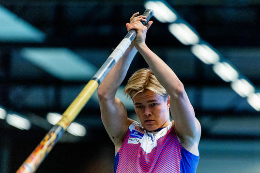 Norwegian pole vaulter Sondre Guttormsen