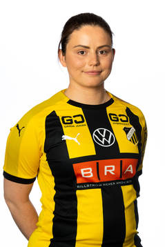 Anna Fallgren i häckens damlag