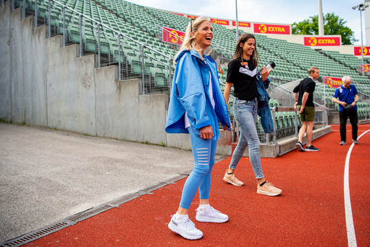 Therese Johaug and Amalie Iuel