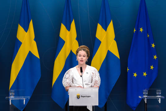 Amanda Lind, Swedish minister of Sport and Culture