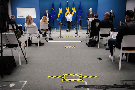 Mikael Damberg, Minister for Home Affairs, Amanda Lind,