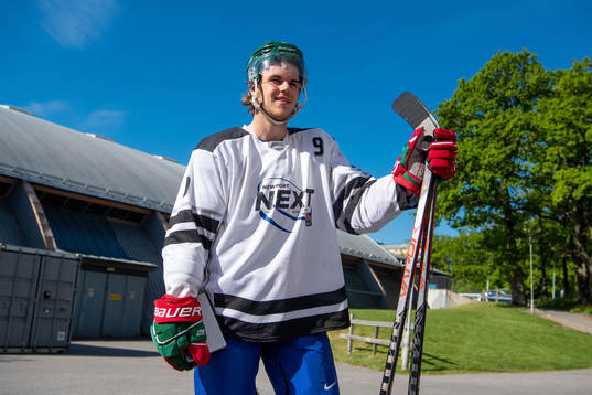 Samuel Fagemo, Los Angeles Kings, tränar